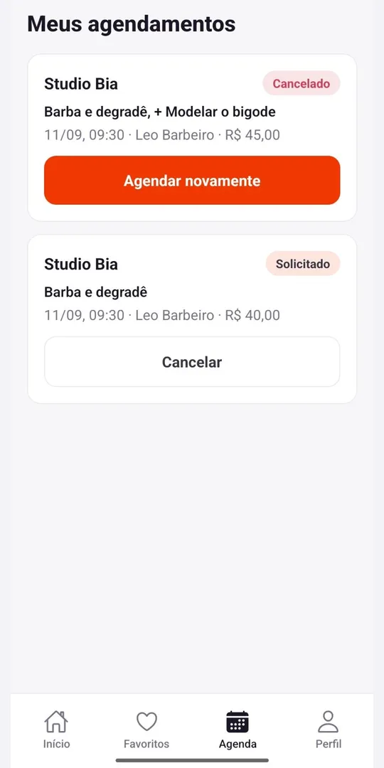 Pedido enviado: a empresa confirma e o lembrete chega antes